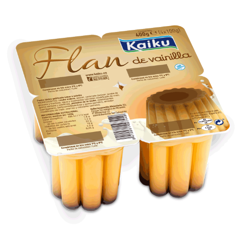 Flan vainilla