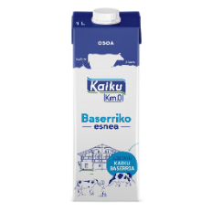 Leche entera Kaiku Km0