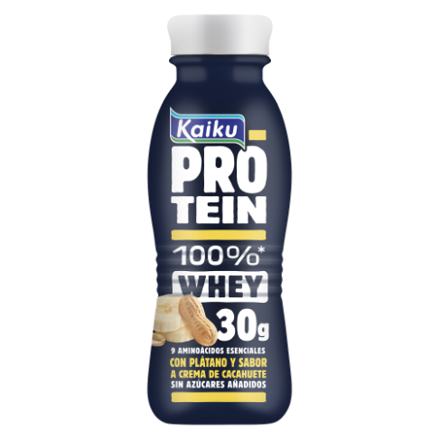 Kaiku PROTEIN plátano y crema de cacahuete