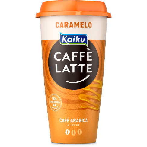 Kaiku CAFFÈ LATTE Caramelo 230ml - IML &amp; Redesign