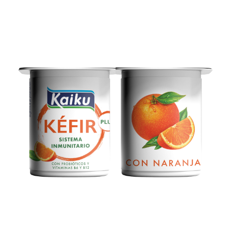 Kaiku Kéfir plus p4 naranja