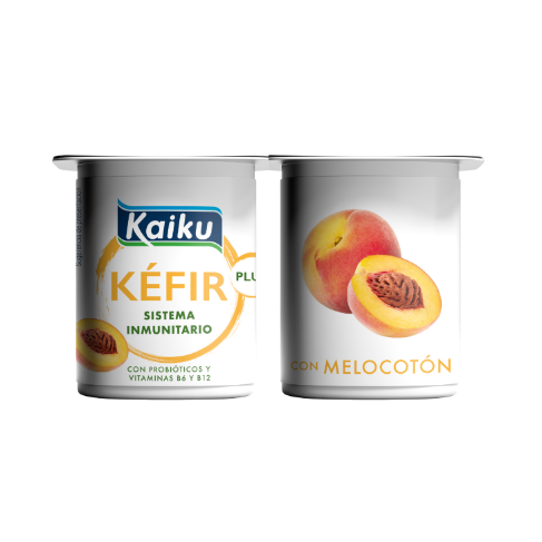 Kaiku Kéfir plus p4 melocotón