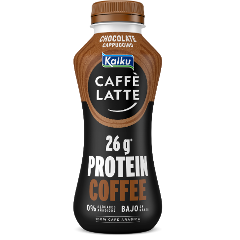 Kaiku CAFFE-LATTE Protein Coffee Chocolate Cappuccino 330ml - Redesign