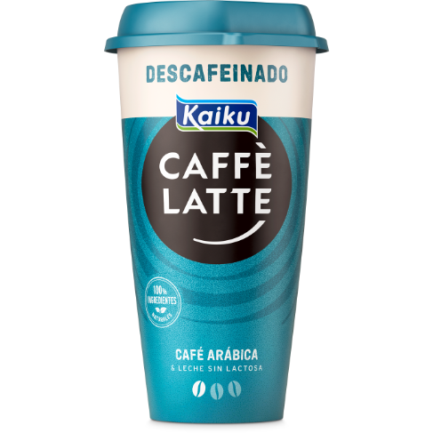 Kaiku CAFFE LATTE Descafeinado 230ml - IML &amp; Redesign