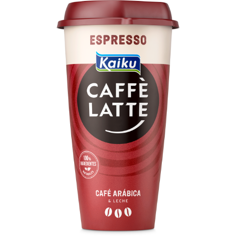 Kaiku CAFFE LATTE Espresso 230ml - IML &amp; Redesign