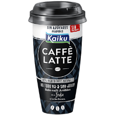 Kaiku CAFFE LATTE sin azucares 230ml