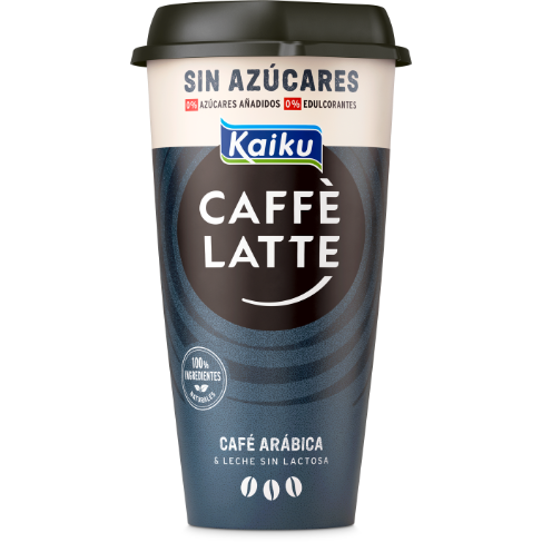 Kaiku CAFFE LATTE sin azucares 230ml - IML &amp; Redesign